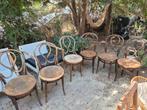 6 Thonet stoeltjes (3 intact, 3 reparatie), Ophalen of Verzenden, Gebruikt, Drie