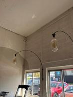 2 grote booglampen, Ophalen, Zo goed als nieuw, Modern, Metaal