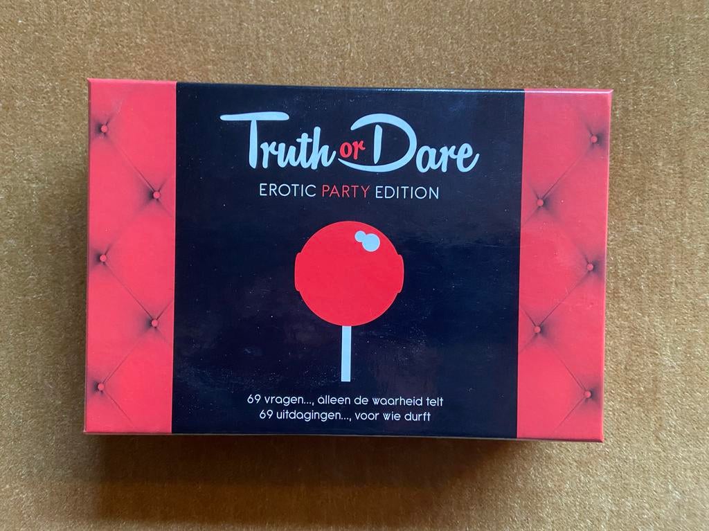 Truth or Dare Erotic party edition - Durf jij het aan?, Een of twee spelers, Ophalen of Verzenden, Nieuw