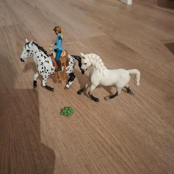 Schleich paarden en ruiter  beschikbaar voor biedingen
