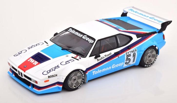 BMW M1 E26 Procar series #51 Team Toleman Group NIEUW 1/18, Hobby en Vrije tijd, Modelauto's | 1:18, Nieuw, Auto, MiniChamps, Ophalen of Verzenden