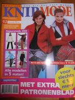 Knipmode september 2004 Chanel , turnpakje, vest voor man, Ophalen of Verzenden, Zo goed als nieuw, Vrouw, Knipmode