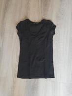 Zwart basic t-shirt, xxs., Kleding | Dames, T-shirts, Sutherland, Zwart, Ophalen of Verzenden, Korte mouw