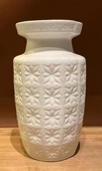 Vintage Vaas Scheurich Prisma Wit, Ophalen of Verzenden