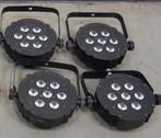 4 stuks Showtec Compact Par - LED Lichteffect, Gebruikt, Showtec, ., Ophalen of Verzenden