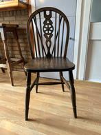4  Windsor Stoelen, Huis en Inrichting, Stoelen, Ophalen, Bruin, Hout
