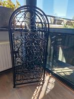 Wijnrek smeedijzer 35 flessen, Ophalen of Verzenden, Zo goed als nieuw, Minder dan 50 cm