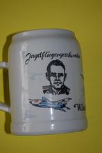luchtvaart militaria bierpul met mooi vlilegtuigmotief, Verzenden, Zo goed als nieuw, Overige typen