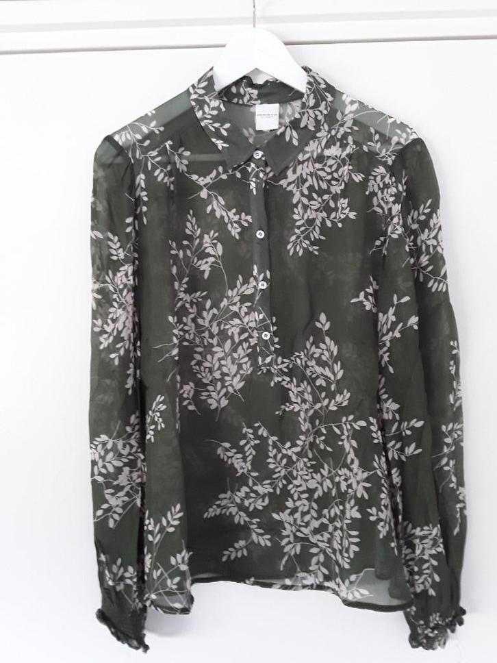 Josephine & Co. Groene Doorzichtige Blouse Maat XL, Kleding | Dames, Blouses en Tunieken, Zo goed als nieuw, Maat 46/48 (XL) of groter