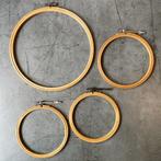 houten borduurhoepels, borduurringen, ringen, handwerk, Gebruikt, -, -, Ophalen of Verzenden