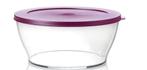 Tupperware Clear Kom /Serveerkom/Saladekom Rood 990 ml Nieuw, Ophalen of Verzenden, Nieuw, Rood, Bak of Kom