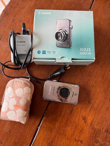 Canon IXUS 1000 HS Compact Camera beschikbaar voor biedingen