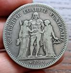Frankrijk - 5 Francs type Hercules 1849, Ophalen of Verzenden, Frankrijk, Losse munt, Zilver