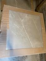 Badkamer Tegels grijs met aders 60x60 - 20 stuks, Ophalen, Vierkant, Nieuw, Minder dan 100 cm