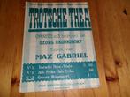 Trotsche Thea Potpourri - Max Gabriel, Muziek en Instrumenten, Bladmuziek, Zang, Gebruikt, Ophalen of Verzenden, Artiest of Componist