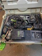 Festool schroefmachine, Doe-het-zelf en Verbouw, Gereedschap | Boormachines, Ophalen of Verzenden, Gebruikt, 400 tot 600 watt