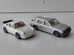 Siku 1064 Mercedes 300 TE & 1059 Porsche 911 Turbo modelauto, Ophalen of Verzenden, Gebruikt, Auto, SIKU