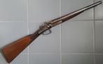 Antiek Brits toplever coach gun geweer kal 12 zwartkruit, Antiek en Kunst, Antiek | Overige Antiek, Ophalen of Verzenden