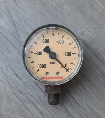 MIDLOCK vacuümmeter onderdrukmeter manometer beschikbaar voor biedingen