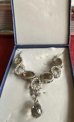 Ketting, Met kristal, Overige materialen, Ophalen of Verzenden, Zo goed als nieuw