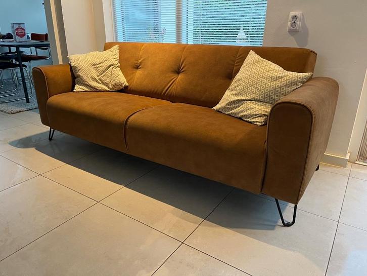 Bank/Sofa Lotus, Huis en Inrichting, Banken | Sofa's en Chaises Longues, Zo goed als nieuw, Driepersoons, 200 tot 250 cm, 75 tot 100 cm