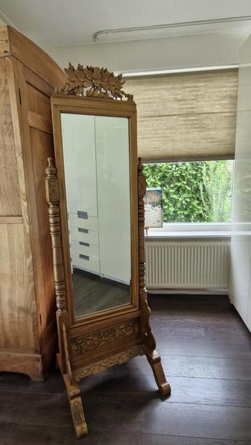 Chinese spiegel massief hout beschikbaar voor biedingen
