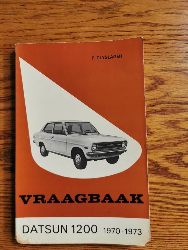 Datsun 1200 Vraagbaak 1970-1973, Boeken, Auto's | Boeken, Gelezen, Nissan, Ophalen of Verzenden