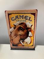 Camel metalen reclamebord (old look), Www.pand50.nl, Reclamebord, Nieuw, Ophalen of Verzenden