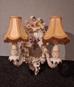 Porselein wand schemerlamp, Ophalen of Verzenden