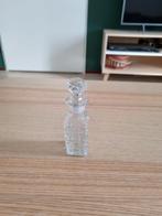 Antieke kristallen geslepen karaf met stolp stolpfles, Antiek en Kunst, Antiek | Glas en Kristal, Ophalen of Verzenden