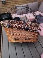 Honden fietsmand, Ophalen