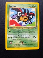 Ledyba 1st Edition - Neo Genesis - 63/111 - Pokemon kaart, Ophalen of Verzenden, Zo goed als nieuw