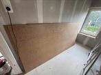 7 stuks Hardboard 244 x 122 over na verbouw, Doe-het-zelf en Verbouw, Ophalen, Zo goed als nieuw, Overige materialen, Minder dan 20 mm