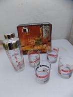Martini cocktailset jaren 70 nieuw retro vintage shaker, Ophalen of Verzenden, Nieuw