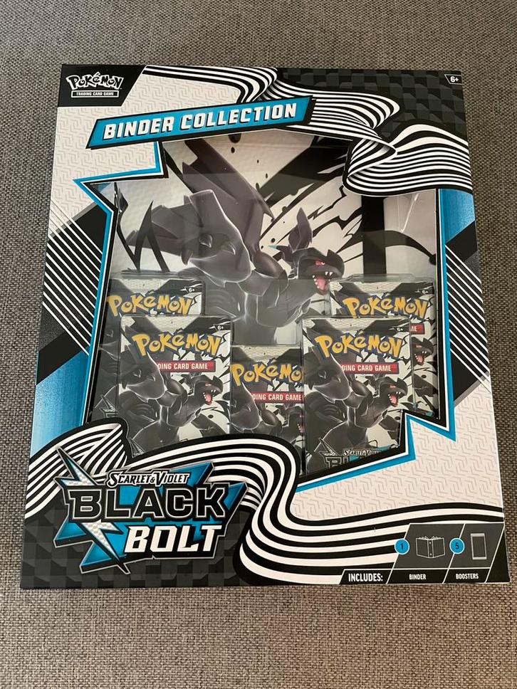 Pokémon - Black Bolt & White Flare - Binder Collection, Hobby en Vrije tijd, Verzamelkaartspellen | Pokémon, Nieuw, Boosterbox