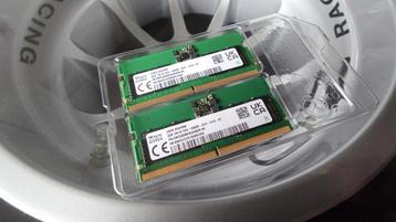 2x SK Hynix 16GB DDR5 SODIMM Laptop RAM geheugen beschikbaar voor biedingen