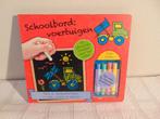 Boek schoolbord voertuigen, Ophalen of Verzenden, Nieuw, Krijtbord