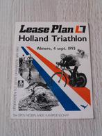 sticker Lease Plan Holland Triathlon Almere 4 sept 1993, Ophalen of Verzenden, Zo goed als nieuw, Sport