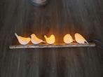 Design hanglamp met keramieke vogels, Ophalen, Zo goed als nieuw, 75 cm of meer