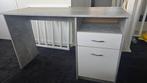 Betonkleurige kinderbureau, Huis en Inrichting, Bureaus, Ophalen, Gebruikt