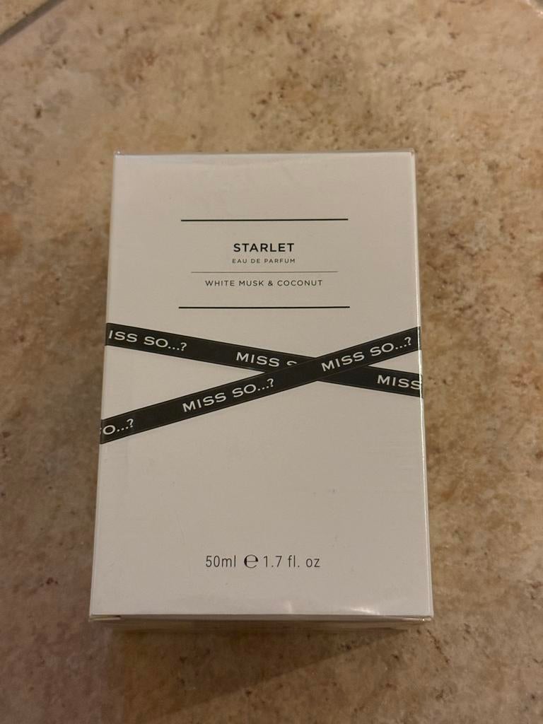 Nieuwe Starlet Eau de Parfum - 50ml Miss So? Musk Coconut, Ophalen of Verzenden, Nieuw