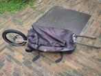 Bicycle trailer and suitcase combo, Fietsen en Brommers, Fietsaccessoires | Aanhangers en Karren, Opvouwbaar, Bagagekar, 20 tot 40 kg