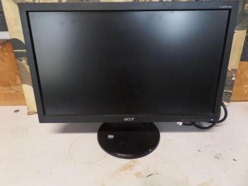 Monitor LCD, ACER, (#8311), V193HQL-B, 18,5",  TFT kleur, Computers en Software, Monitoren, Gebruikt, 60 Hz of minder, VGA, TN