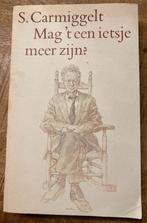 Boek Mag ’t een ietsje meer zijn, Boeken, Ophalen of Verzenden, Gelezen, Simon Carmiggelt, Nederland