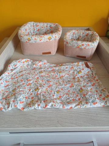 Commodemandjes en aankleedkussenhoes Baby's Only roze beschikbaar voor biedingen