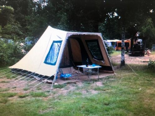 Katoenen stormtent familie tent kuipzeil Obelink, Caravans en Kamperen, Tenten, tot en met 4, Gebruikt, Ophalen of Verzenden