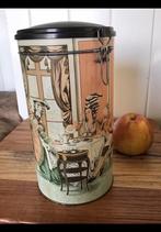 Goed afsluitbaar blik + ring rubber, franse hof, renaissance, Ophalen of Verzenden, Zo goed als nieuw, Overige