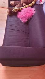 Ikea bank met hoes, zwart, Kunststof, 100 tot 125 cm, 150 tot 200 cm, Tweepersoons