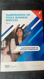 Studieboek vaardigheden en tools business services deel A, Ophalen of Verzenden, Zo goed als nieuw, MBO