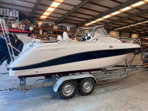 Askeladden 635 Walkaround met 140pk, Watersport en Boten, Vis- en Consoleboten, Gebruikt, 70 pk of meer, 6 meter of meer, Benzine